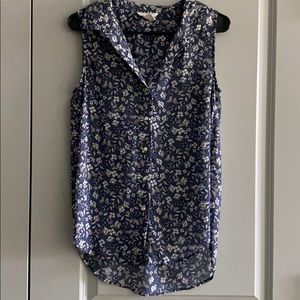 H&M Floral Tank Blouse